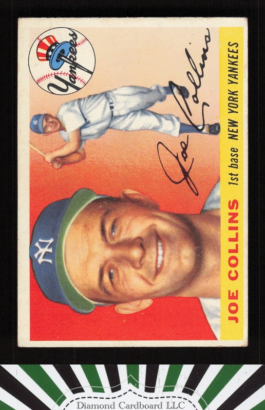 1955 Topps #63 Joe Collins VG a, front