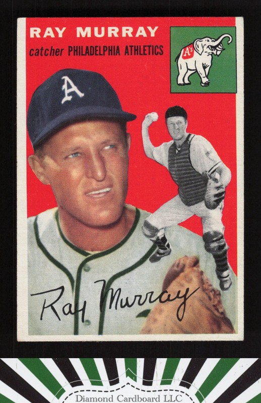 1954 Topps #49 Ray Murray VGEX+ c, front