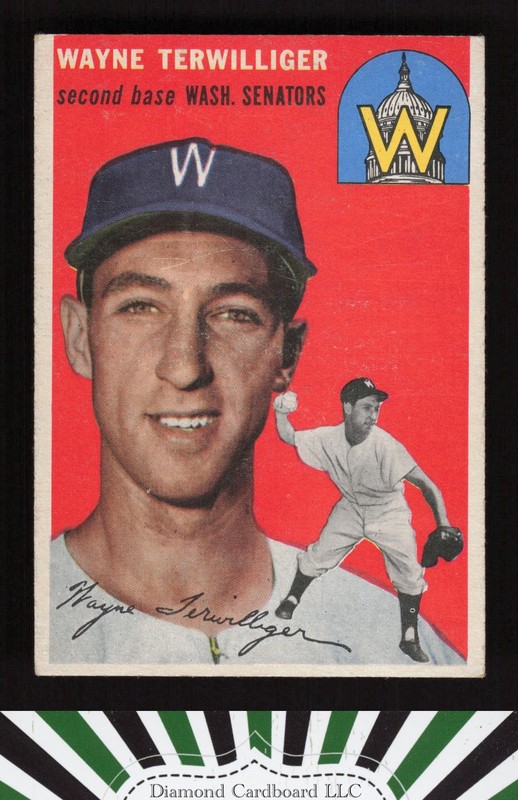 1954 Topps #73 Wayne Terwilliger VGEX g, front