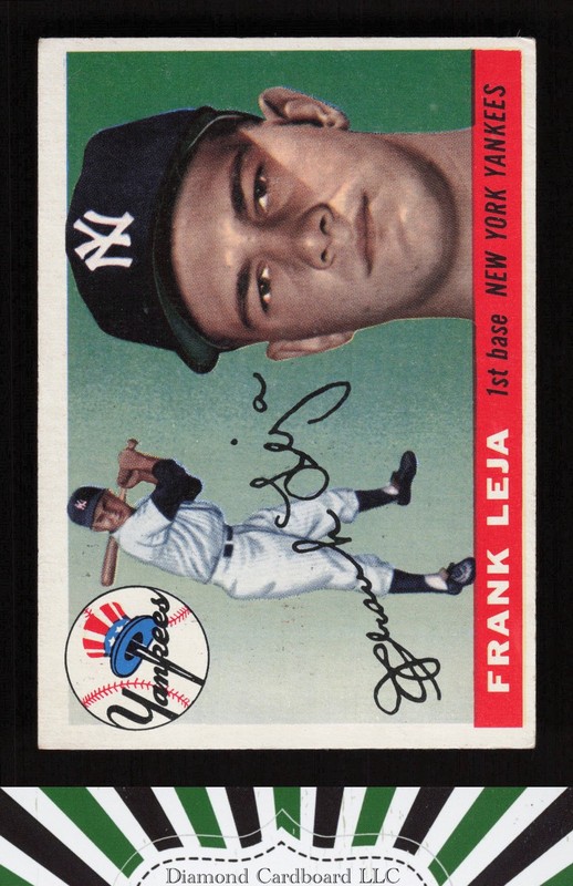 1955 Topps #99 Frank Leja VGEX i, front