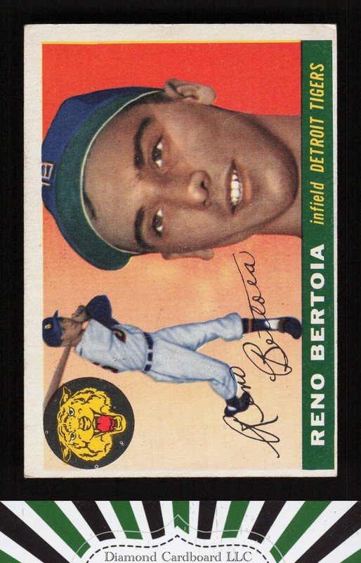 1955 Topps #94 Reno Bertoia VGEX f, front