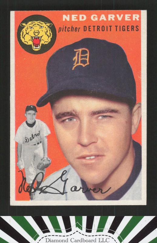 1954 Topps #44 Ned Garver EXMT+ c, front