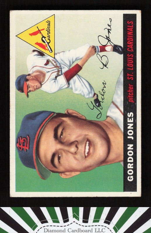 1955 Topps #78 Gordon Jones VGEX+ [CENTERED] m, front