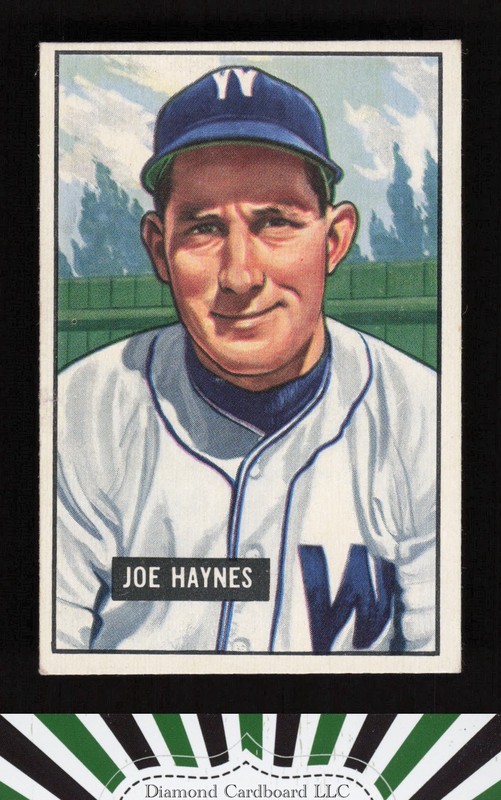 1951 Bowman #240 Joe Haynes EX, front