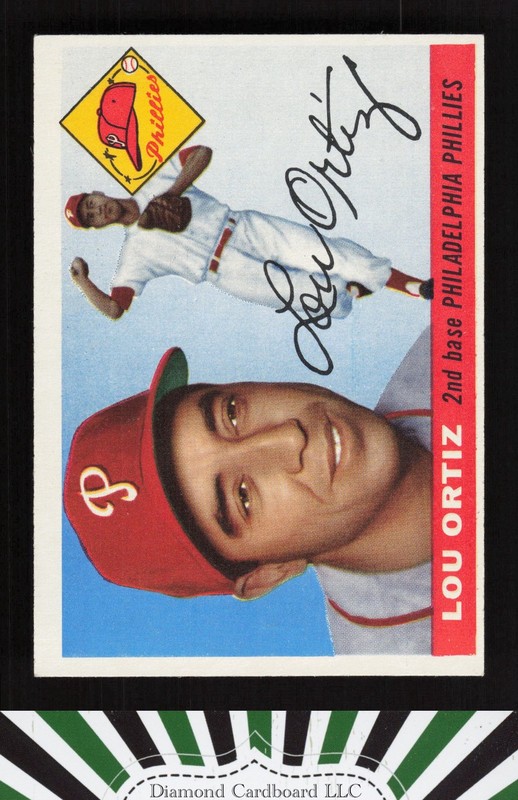 1955 Topps #114 Lou Ortiz EXMT h, front
