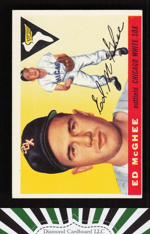 1955 Topps #32 Ed McGhee EX k, front