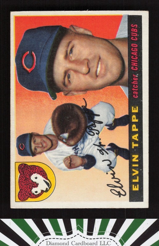 1955 Topps #129 Elvin Tappe EX+ o, front