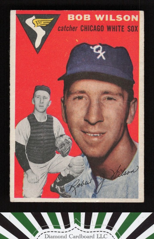 1954 Topps #58 Bob Wilson VGEX [NICELY CENTERED] b, front