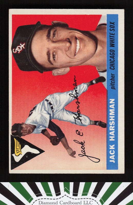 1955 Topps #104 Jack Harshman VGEX+ i, front