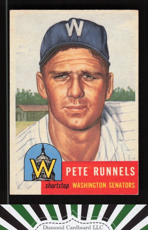 1953 Topps #219 Pete Runnels EXMT+ j, front