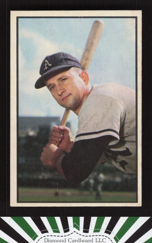 1953 Bowman Color #82 Joe Astroth EX a, front