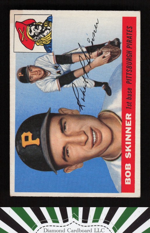 1955 Topps #88 Bob Skinner VGEX g, front
