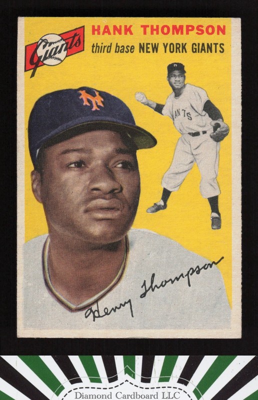 1954 Topps #64 Hank Thompson EX h, front