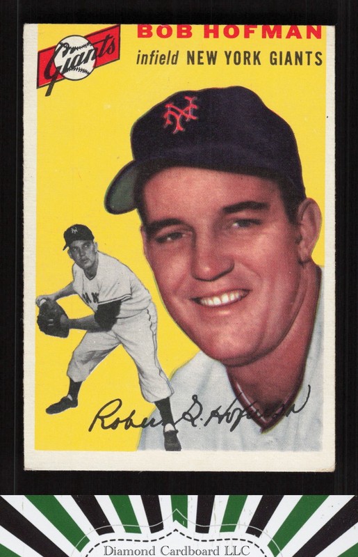 1954 Topps #99 Bobby Hofman VGEX j, front