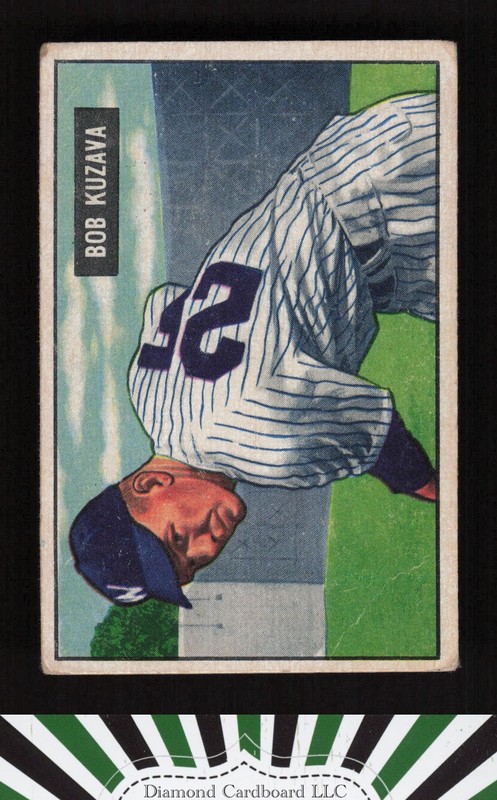 1951 Bowman #97 Bob Kuzava GD+, front