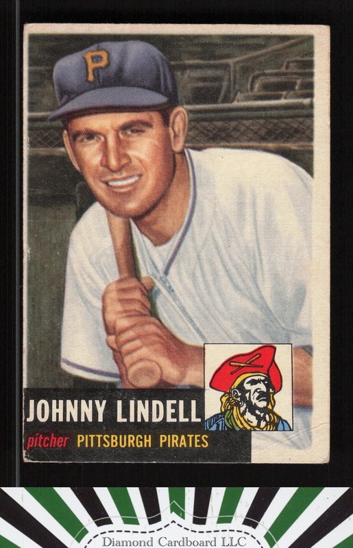 1953 Topps #230 Johnny Lindell FR b, front