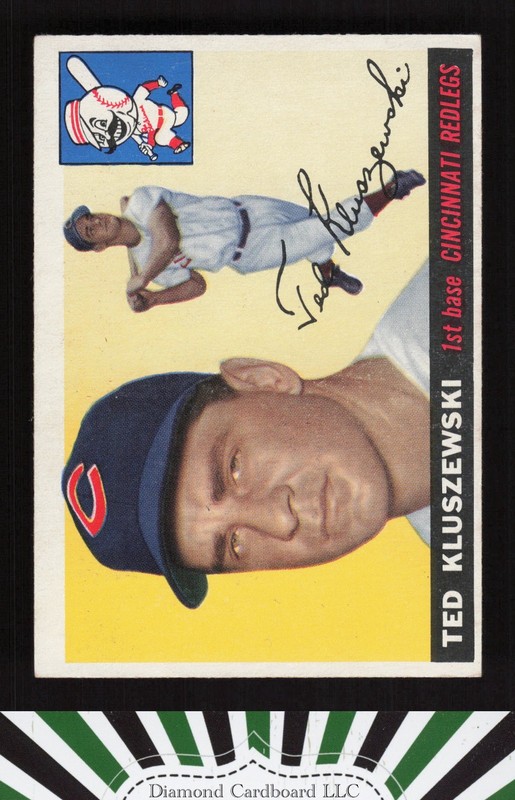 1955 Topps #120 Ted Kluszewski VGEX+ d, front