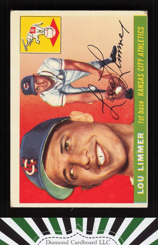 1955 Topps #54 Lou Limmer GD (MC) r, front
