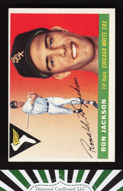 1955 Topps #66 Ron Jackson VGEX+ p, front