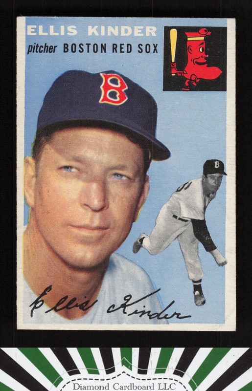 1954 Topps #47 Ellis Kinder EX k, front