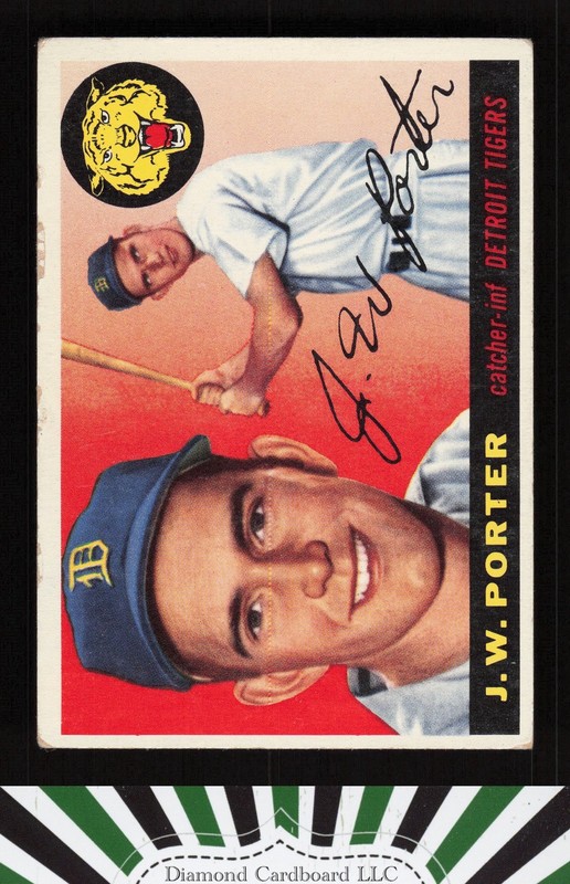 1955 Topps #49 J.W. Porter GD o, front