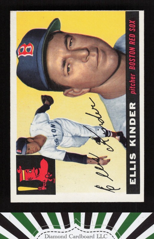 1955 Topps #115 Ellis Kinder EX f, front