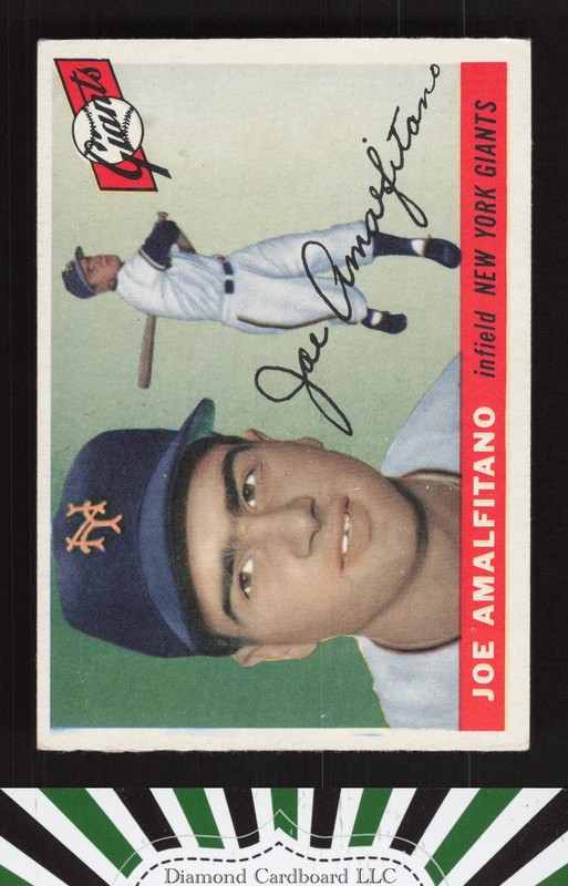1955 Topps #144 Joe Amalfitano VGEX+ d, front