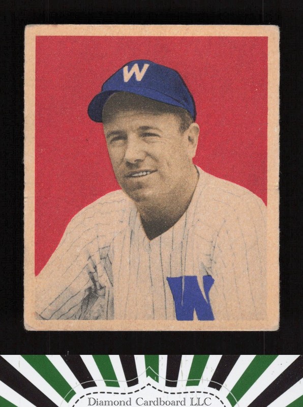 1949 Bowman #74 Tom McBride GD [CENTERED] a, front
