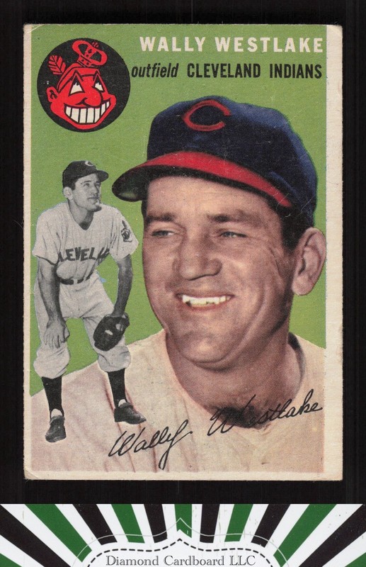 1954 Topps #92 Wally Westlake GD+ i, front