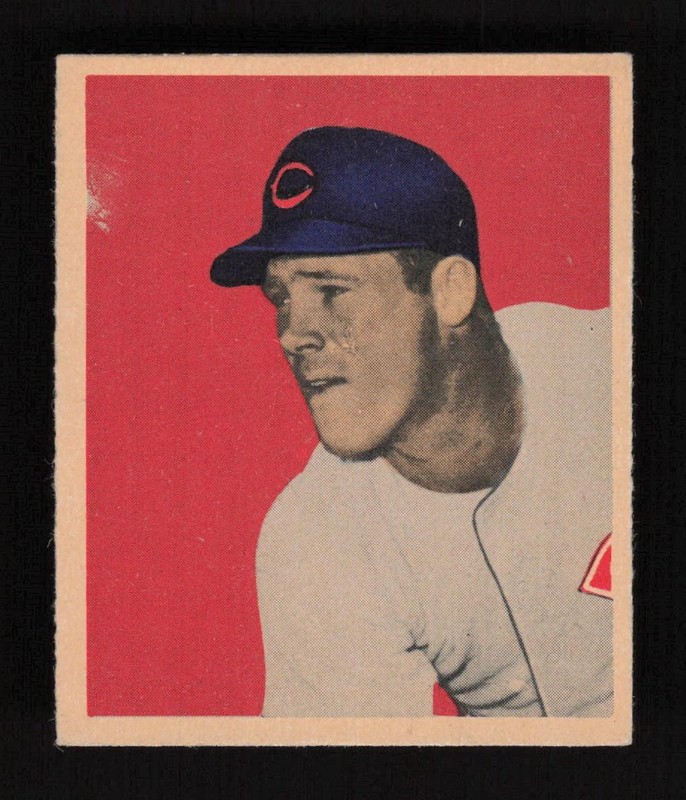 1949 Bowman #51 Herman Wehmeier GD, front