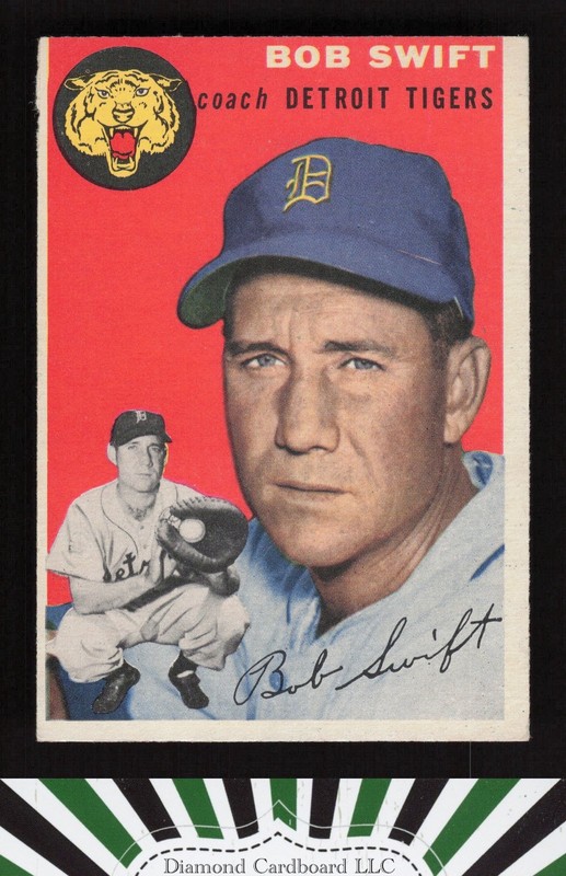 1954 Topps #65 Bob Swift VGEX j, front