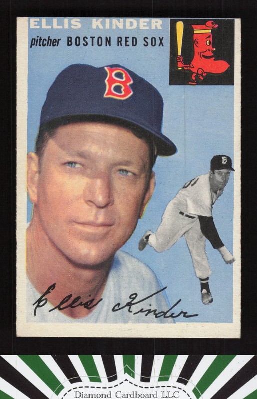 1954 Topps #47 Ellis Kinder GD+ h, front