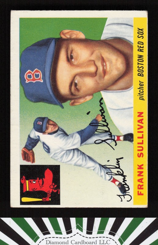 1955 Topps #106 Frank Sullivan VG (MC) d, front