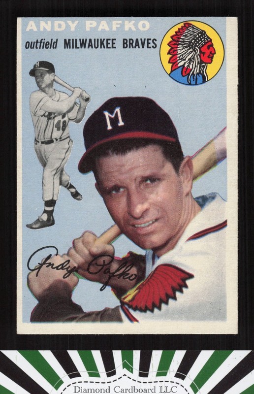 1954 Topps #79 Andy Pafko EXMT f, front