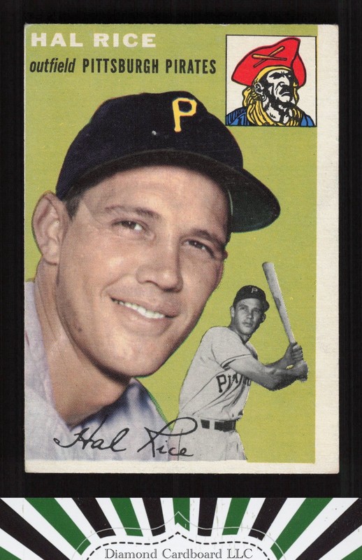 1954 Topps #95 Hal Rice VGEX (MC) f, front