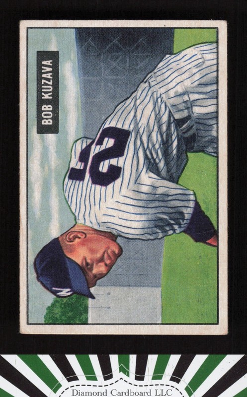 1951 Bowman #97 Bob Kuzava VG, front