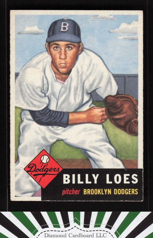 1953 Topps #174 Billy Loes EX+ [CENTERED] h, front