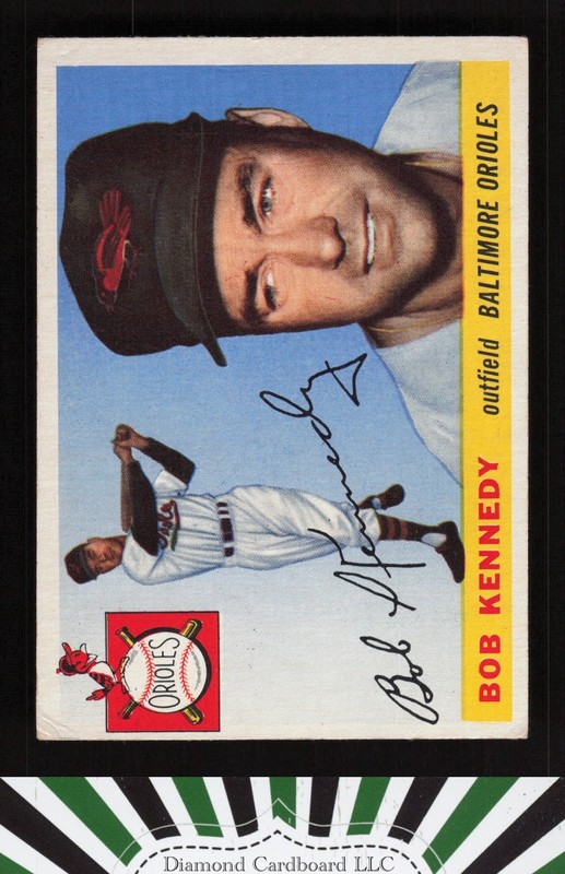 1955 Topps #48 Bob Kennedy VG+ k, front