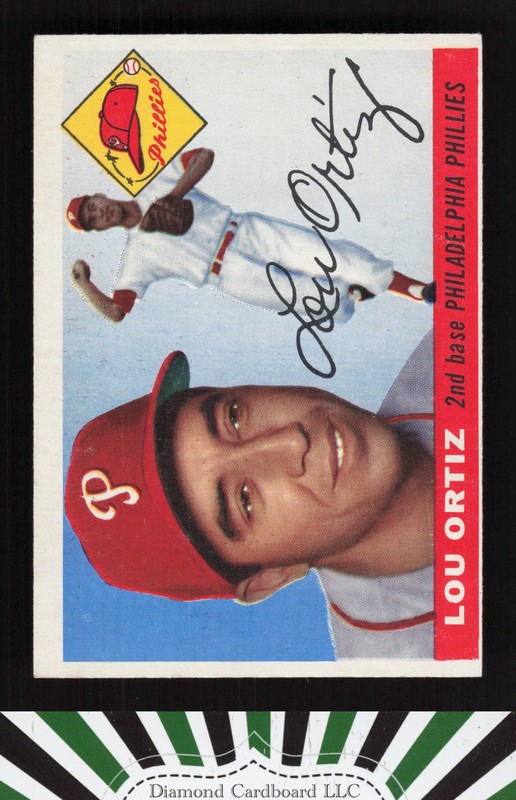 1955 Topps #114 Lou Ortiz EX k, front