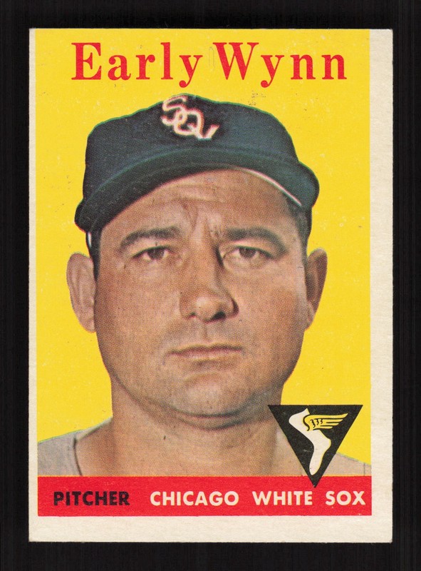 1958 Topps #100 Early Wynn White Letters NM (MC) j, front