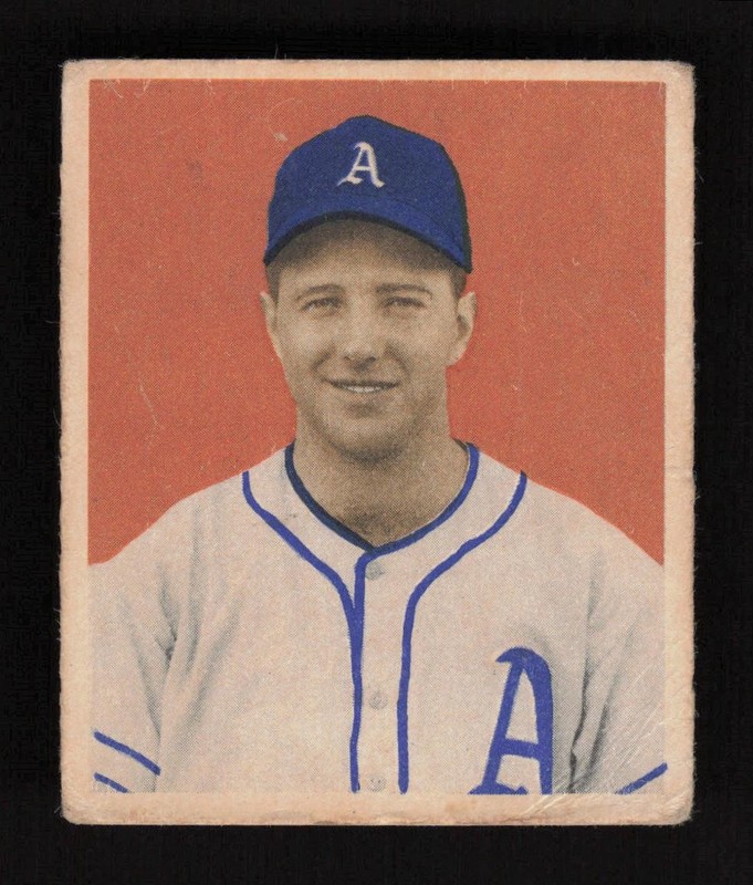 1949 Bowman #80 Bill McCahan GD, front