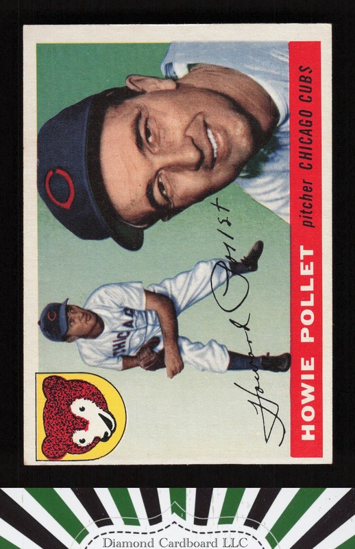 1955 Topps #76 Howie Pollet VGEX+ l, front