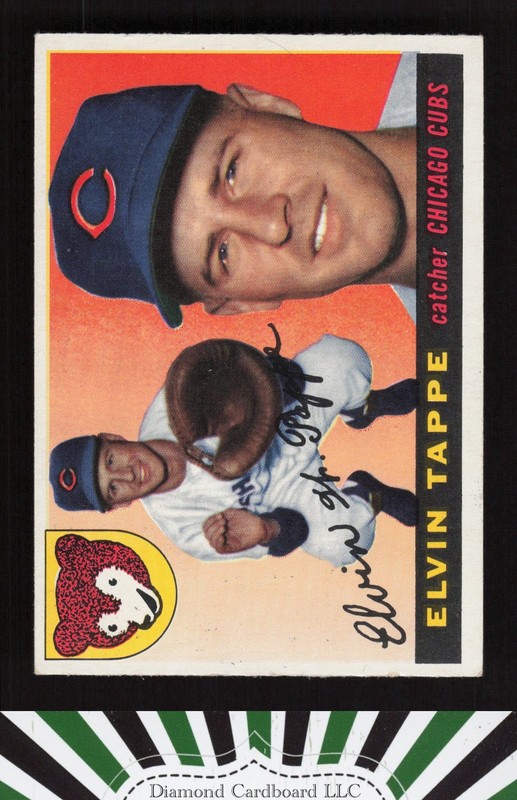 1955 Topps #129 Elvin Tappe VGEX+ m, front