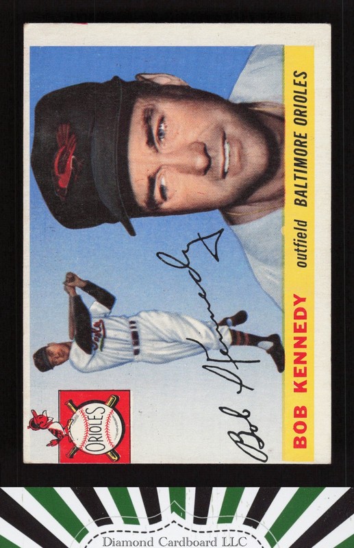 1955 Topps #48 Bob Kennedy VGEX (MC) c, front