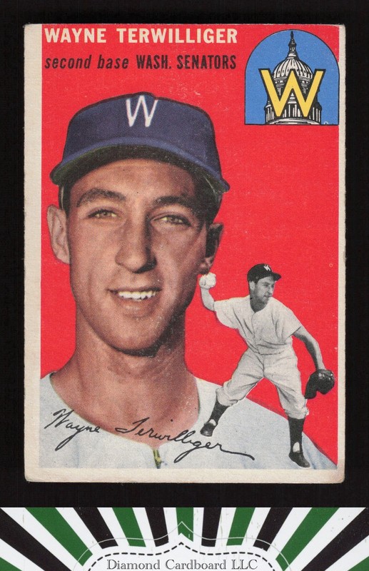 1954 Topps #73 Wayne Terwilliger VGEX p, front