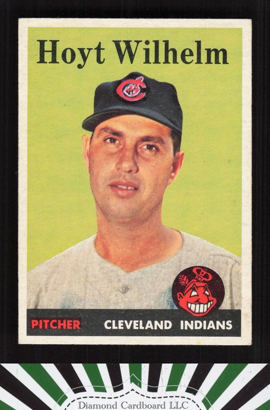 1958 Topps #324 Hoyt Wilhelm EX+ [CENTERED] m, front