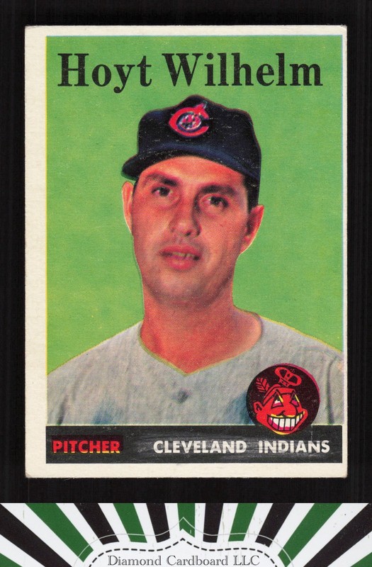 1958 Topps #324 Hoyt Wilhelm VGEX (MK) e, front