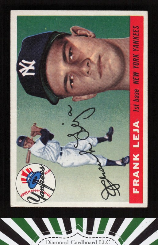 1955 Topps #99 Frank Leja VG [CENTERED] e, front