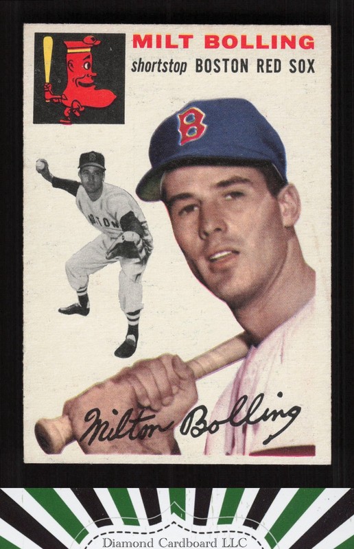 1954 Topps #82 Milt Bolling GD+ l, front