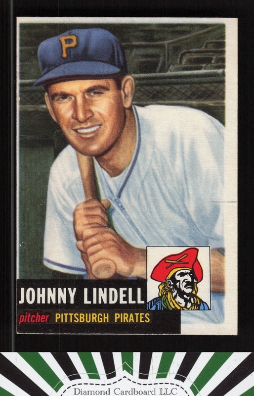 1953 Topps #230 Johnny Lindell VGEX h, front